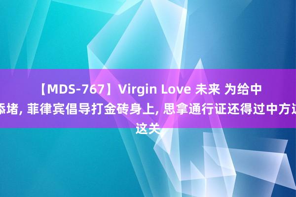 【MDS-767】Virgin Love 未来 为给中国添堵， 菲律宾倡导打金砖身上， 思拿通行证还得过中方这关